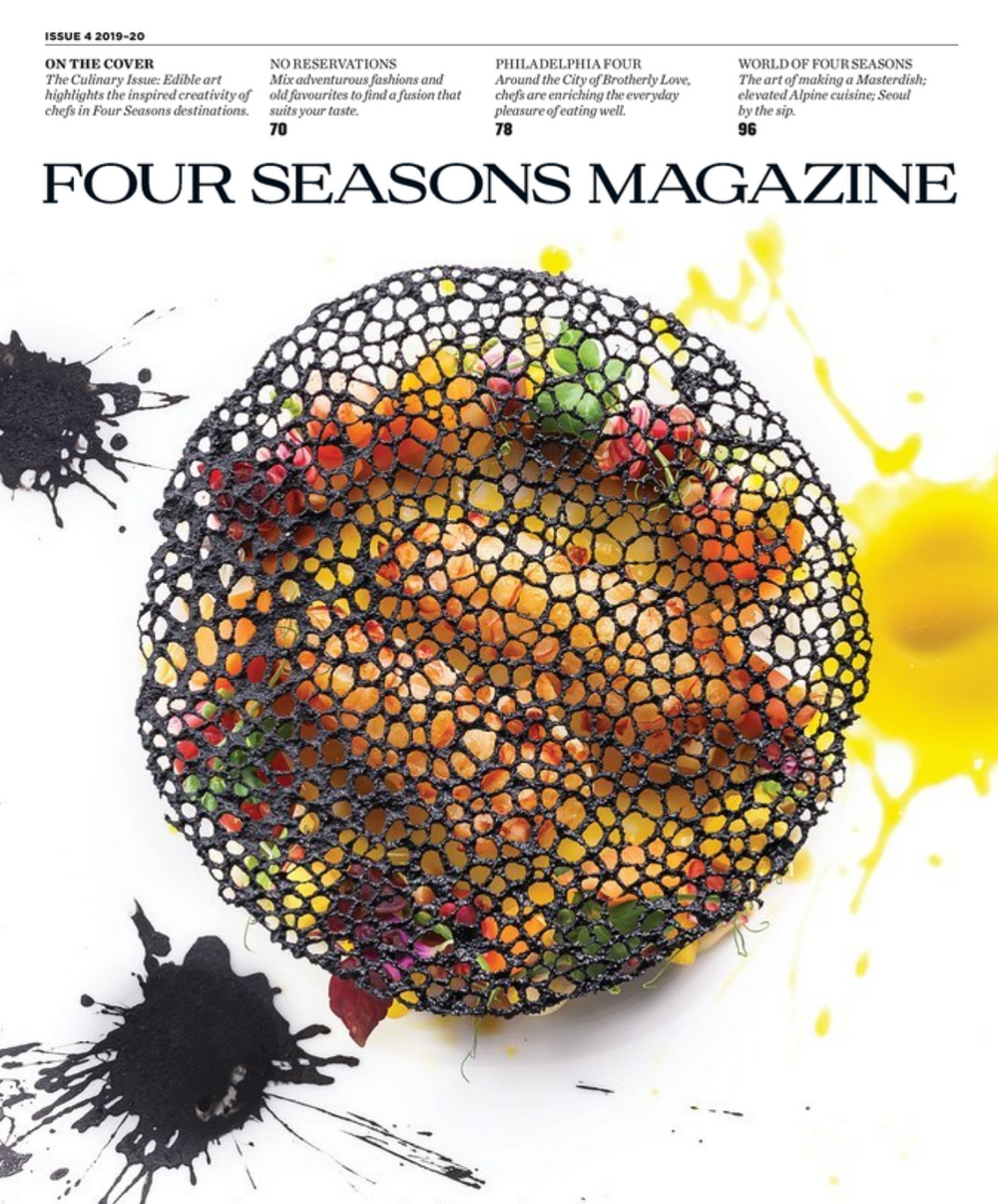 Four Seasons Holiday Magazine Cover