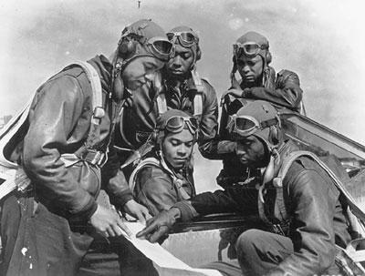 Tuskegee Airmen WWII, image from Tuskegee.edu
