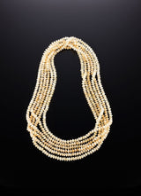 Set of Five Continuous Strands of Faceted Citrine Beads - Darby Scott