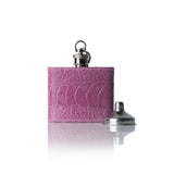 Keychain Flask with Funnel. Pink