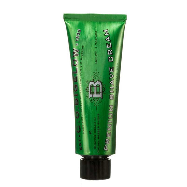 Premium Shave Cream by CO Bigelow in tube