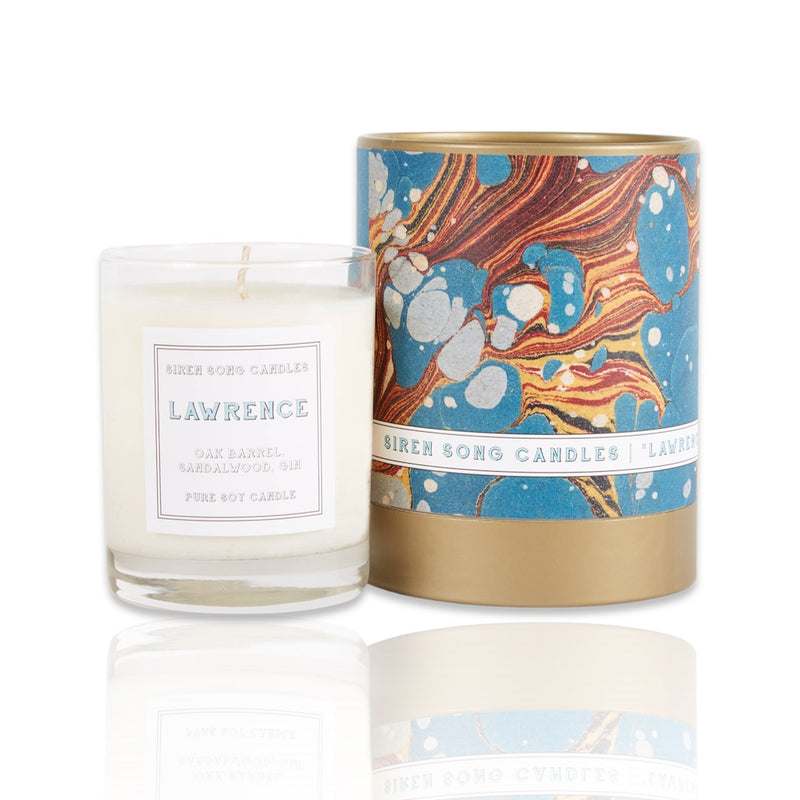 Sandlewood Soy Candle with decorative container